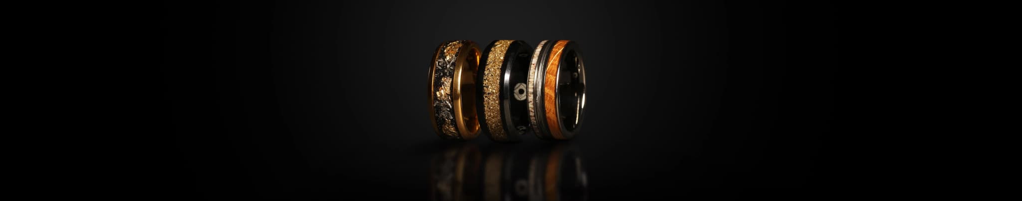 Choosing the Perfect Dark Mens Wedding Bands to Suit Your Style