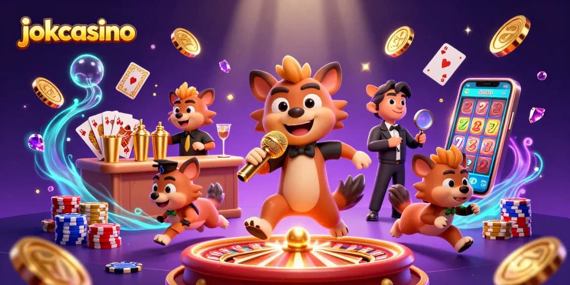 Experience laughs and thrills at jokacasino with hyenas hosting dynamic games and comedy.