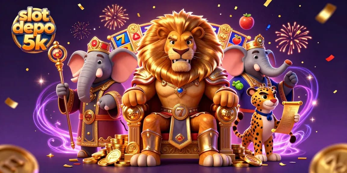 Menang besar di slot depo 5k dengan permainan seru dan peluang tinggi.