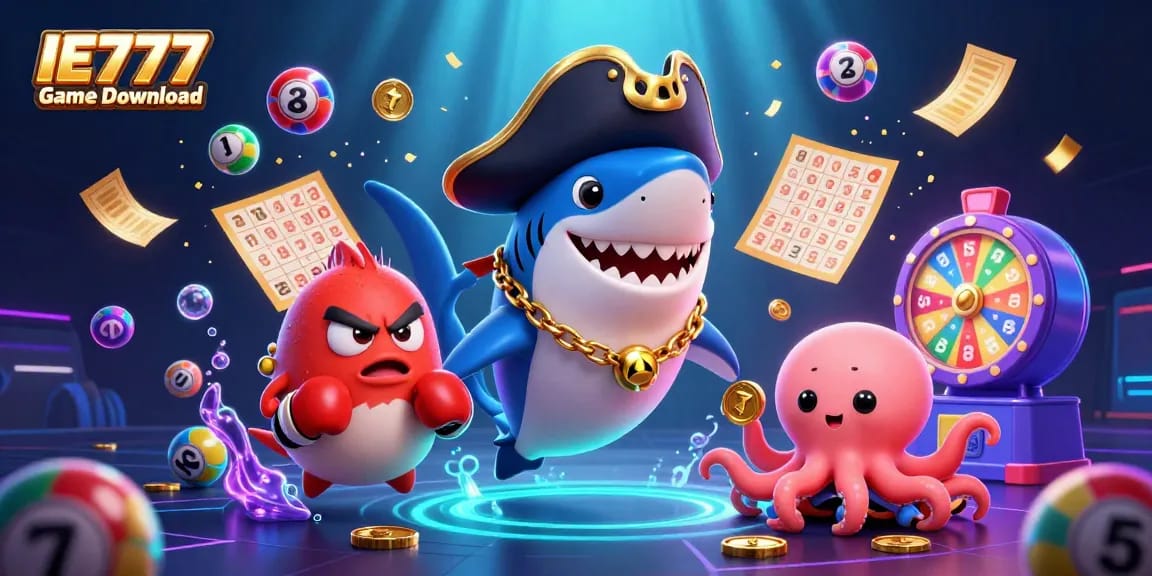 Experience thrilling gameplay with IE777 Game Download amid vibrant casino elements.