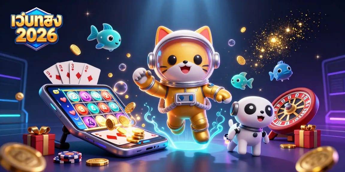 เล่นสล็อตออนไลน์ที่เว็บตรง 2026 สนุกกับเกมแตกง่ายและโอกาสชนะสูง
