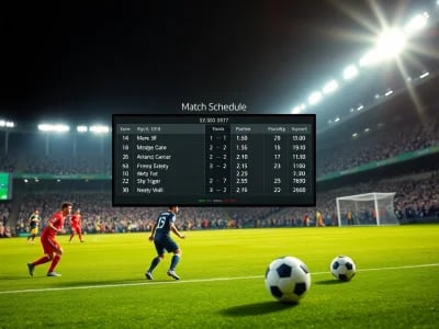 Jadwal bola Terlengkap dan Terupdate untuk Penggemar Sepak Bola