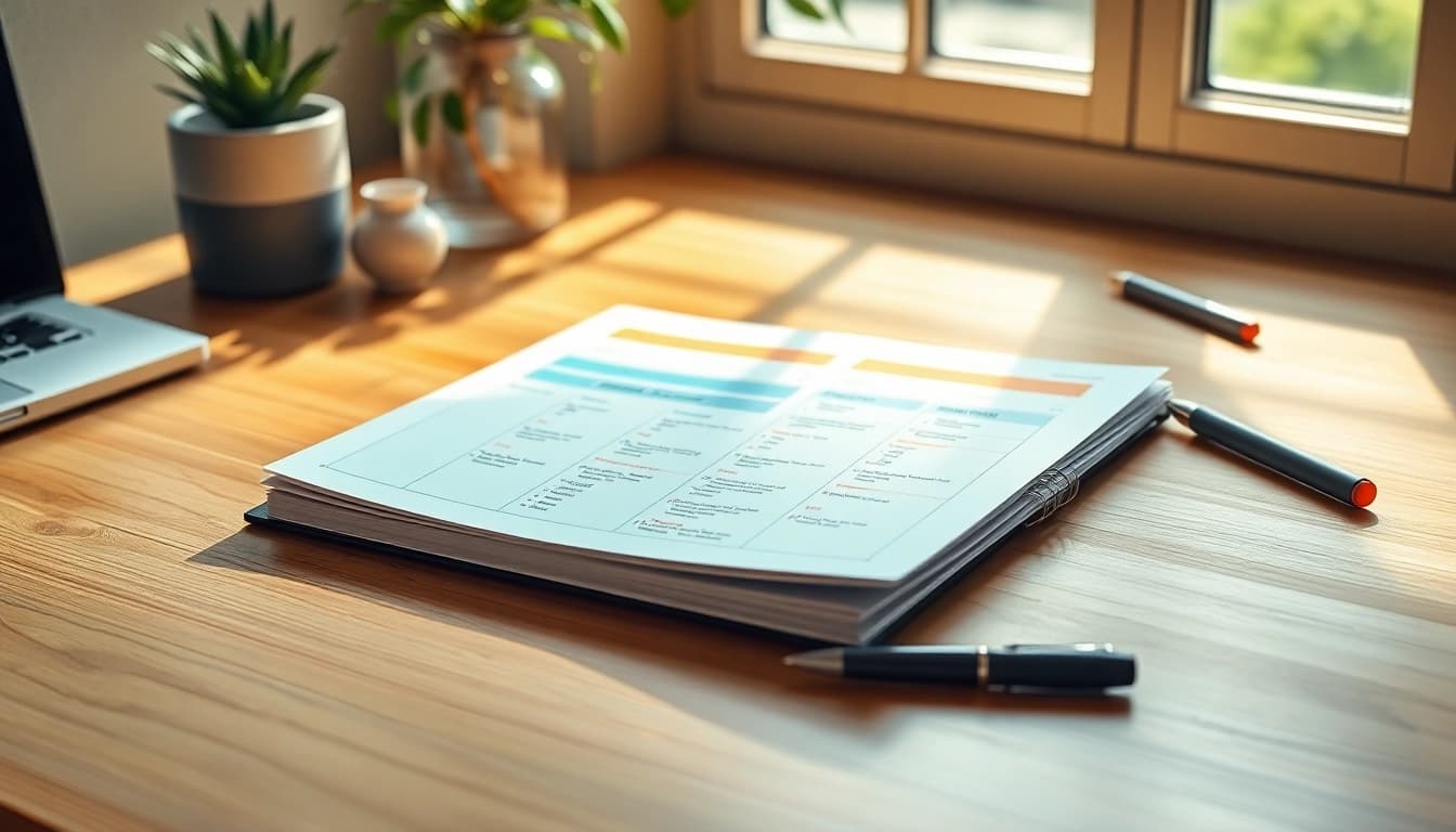 Engaging planners for Kindle Scribe displayed on a vibrant workspace, enhancing productivity.