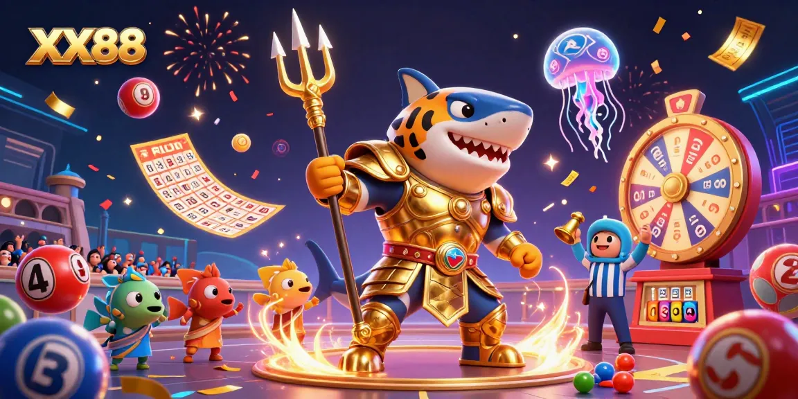 Engage with thrilling XX88 gaming experiences featuring vibrant prizes and immersive underwater scenes.