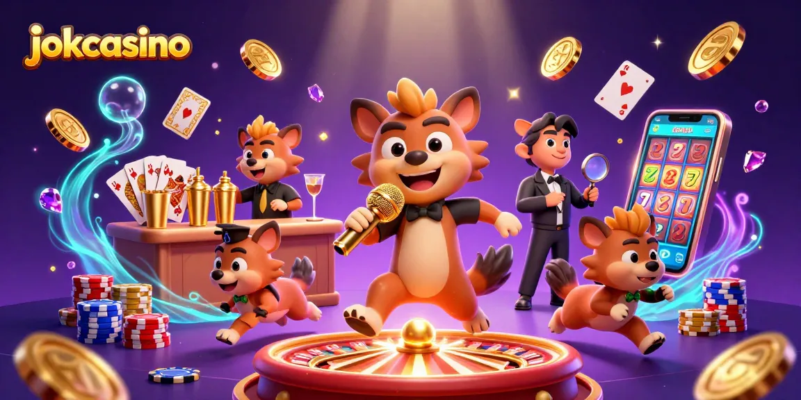 Experience laughs and thrills at jokacasino with hyenas hosting dynamic games and comedy.
