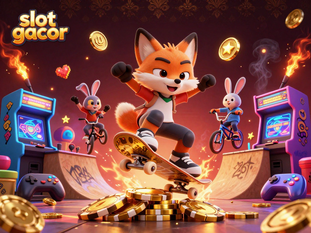 Slot gacor dengan grafis mewah dan karakter menarik, menampilkan petualangan di dunia perjudian.