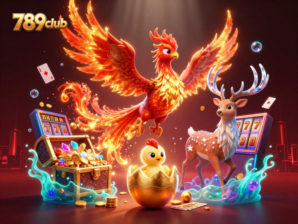 Engage in thrilling gameplay with 789club's vibrant casino experience featuring stunning characters.