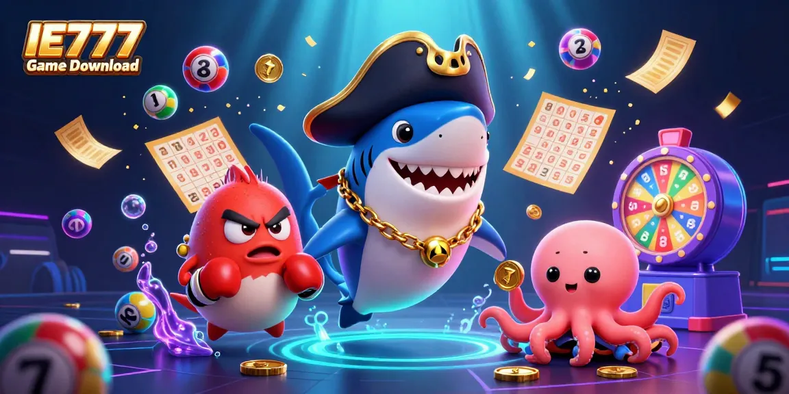 Experience thrilling gameplay with IE777 Game Download amid vibrant casino elements.