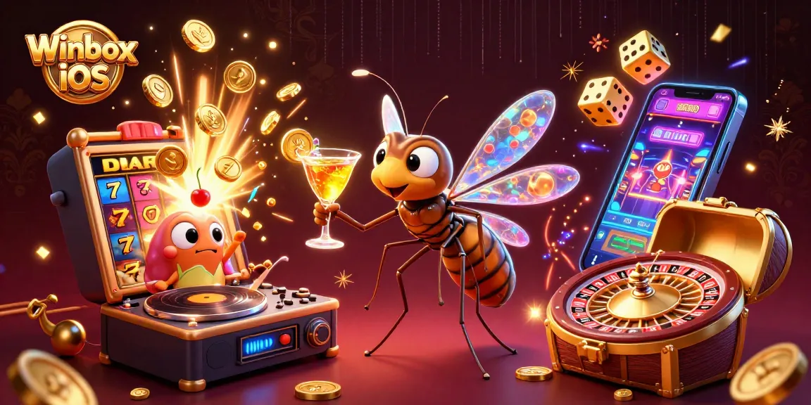 Winbox iOS offers dynamic and exciting casino gameplay with vibrant characters and games.