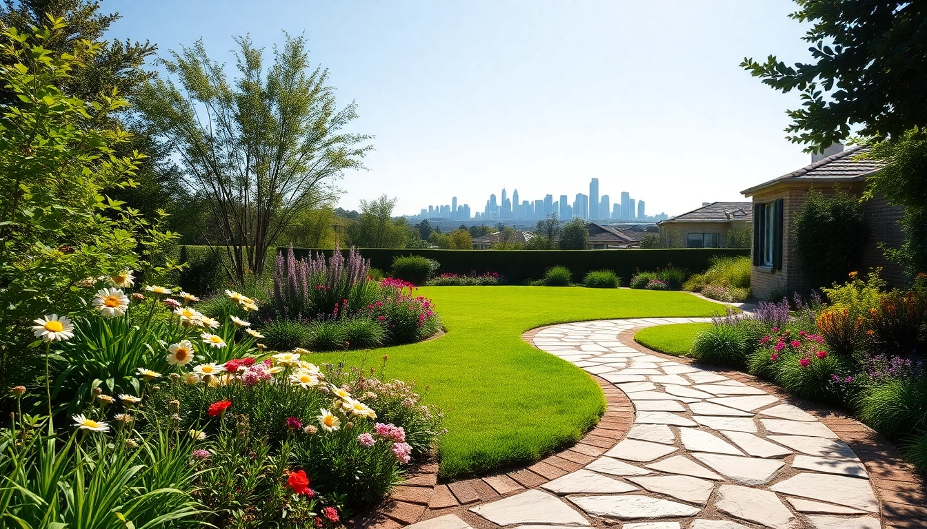 Transforming outdoor spaces with beautiful landscaping Sydney gardens showcasing vibrant flowers.