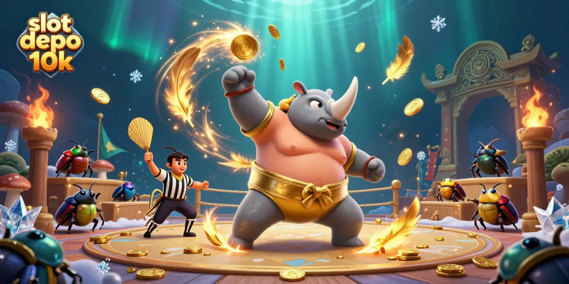 Menangkan slot depo 10k sambil menikmati pertunjukan kuda berjaya di arena yang berkilauan.