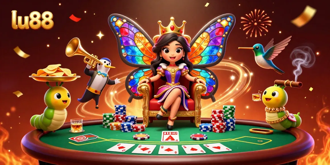 Experience excitement at lu88 with vibrant casino elements, colorful graphics, and thrilling gameplay.