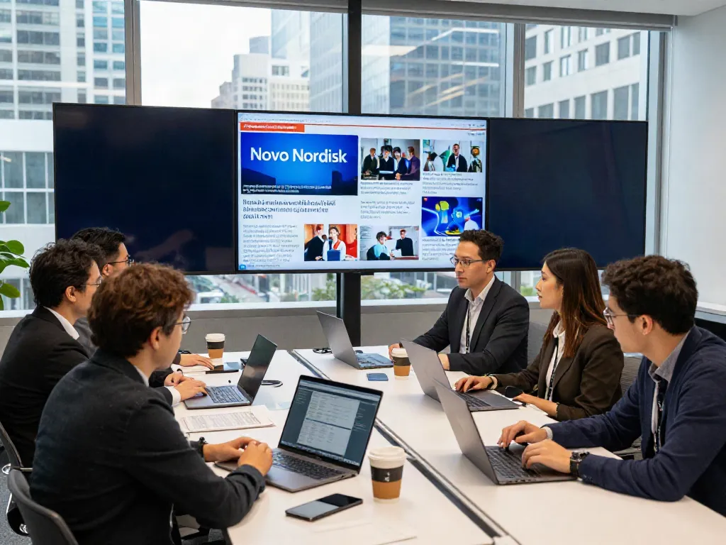 Journalists at elligilgal.com collaborating on technology news stories in a dynamic newsroom.