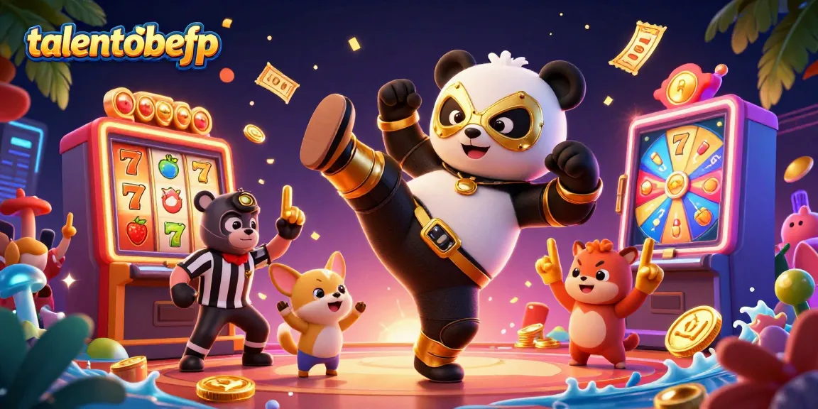 Engage with talentobefp's thrilling casino action featuring vibrant slot machines and dynamic characters.