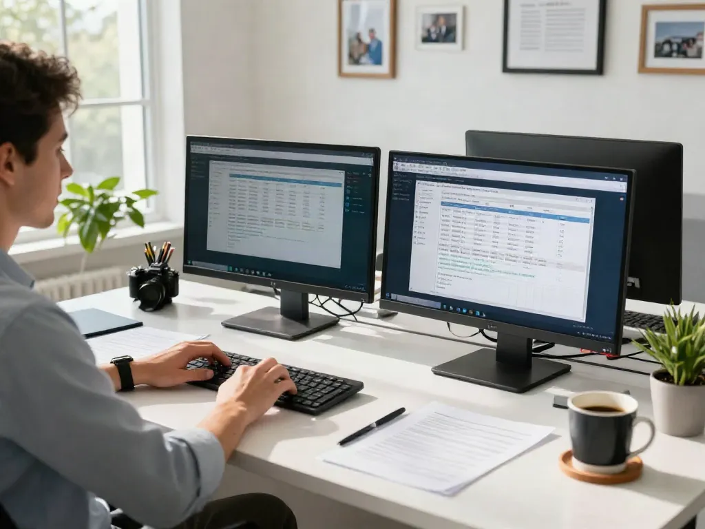 Tax software to start a tax business with professionals collaborating in a bright office.