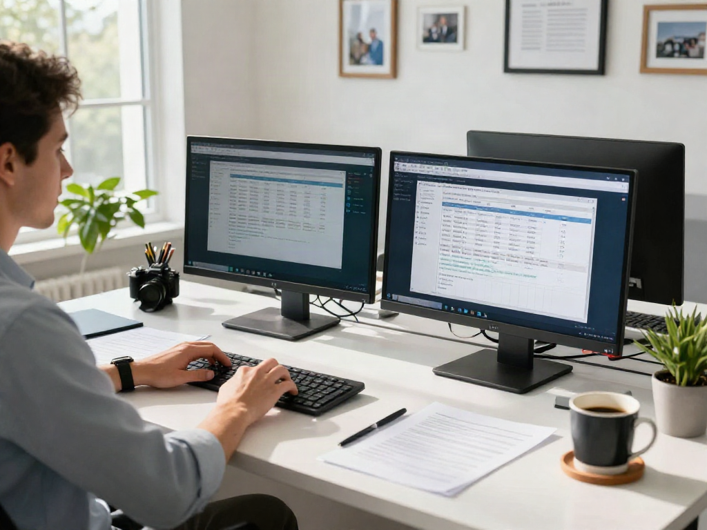 Tax software to start a tax business with professionals collaborating in a bright office.