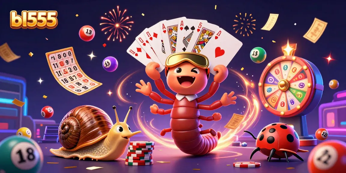 Experience the excitement of bl555 with a colorful dealer and dynamic lottery scene.