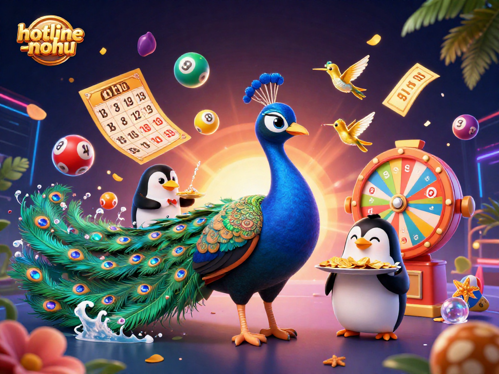 Engage with thrilling action in hotline-nohu as vibrant lottery elements explode with excitement in a dynamic casino scene.