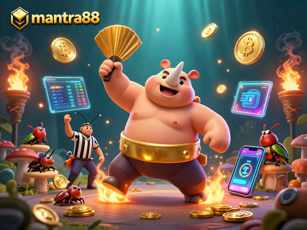 Experience the excitement of mantra88 with a thrilling carnival of gaming action featuring unique crypto elements.