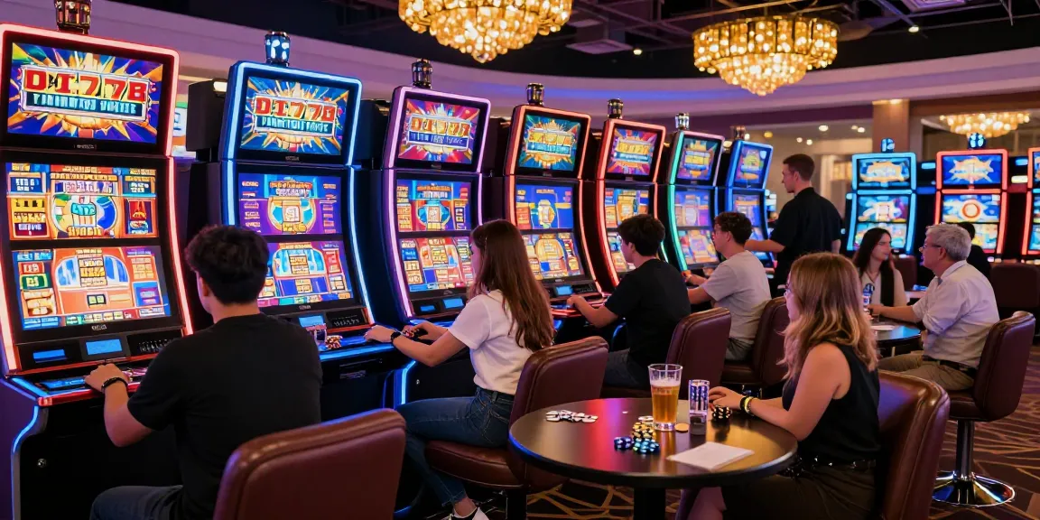 Exciting slot777 gaming experience in a vibrant casino environment.