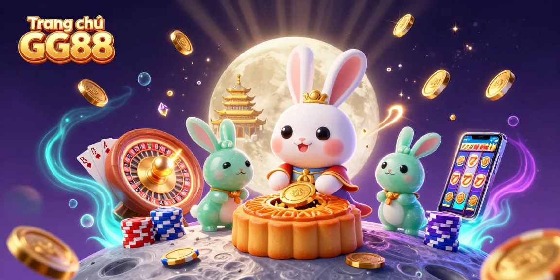 Experience epic fun on Trang chủ GG88 with a vibrant scene showcasing casino excitement and fortune.