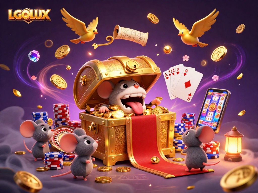 Experience thrilling online slots with LGOLUX's dynamic games and winning treasures.