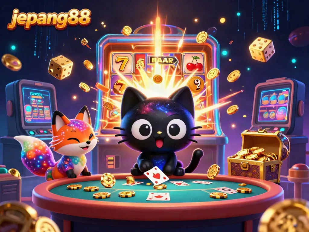 Win big with jepang88 at a cosmic casino filled with vibrant characters and thrilling elements.