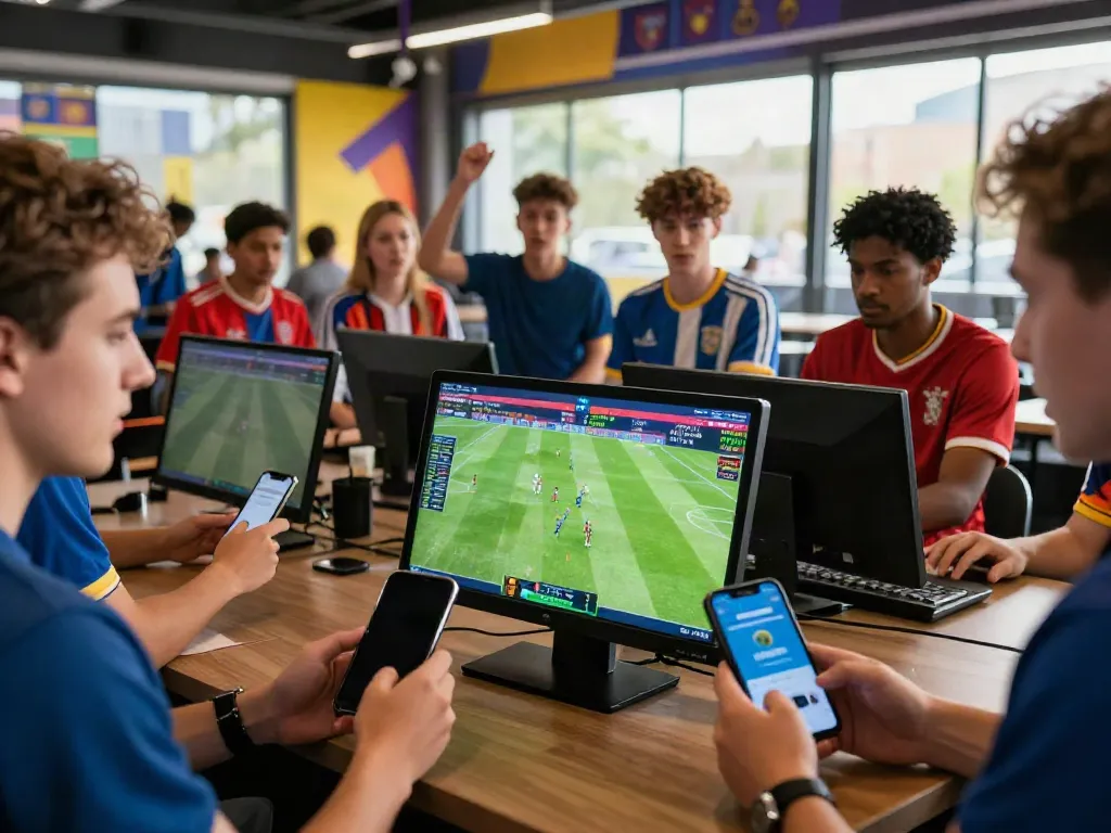 WWBOLA betting experience featuring diverse bettors enjoying high-stakes soccer matches.