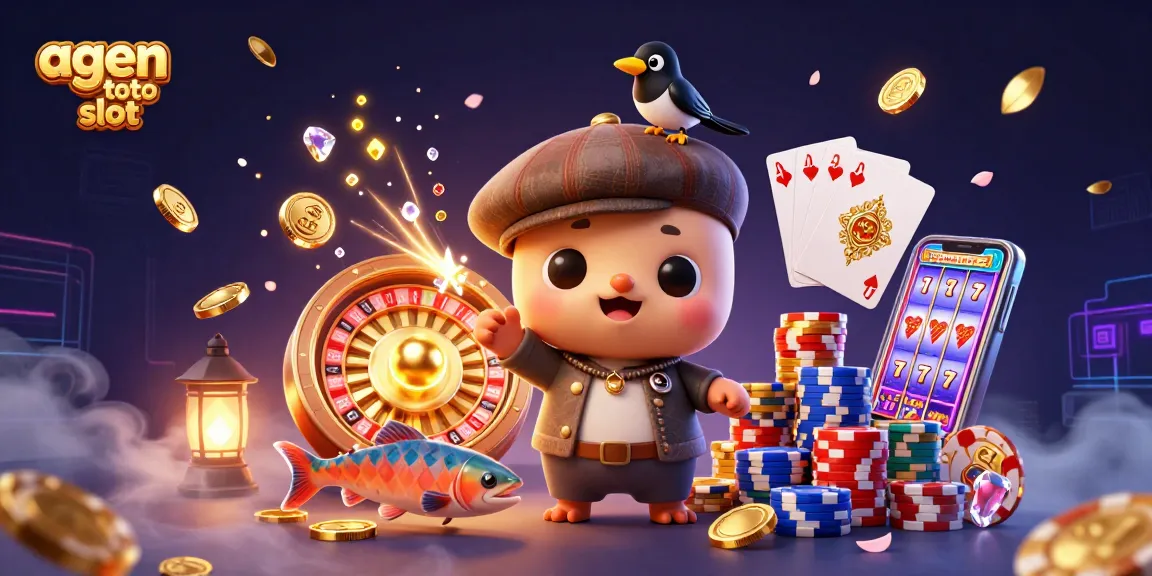 Engage with agen toto slot for a vibrant casino adventure featuring playful characters and dynamic game elements.