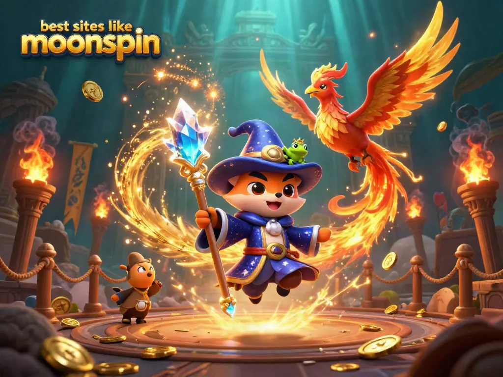 Try your luck at the best sites like MoonSpin offering exciting jackpot opportunities.