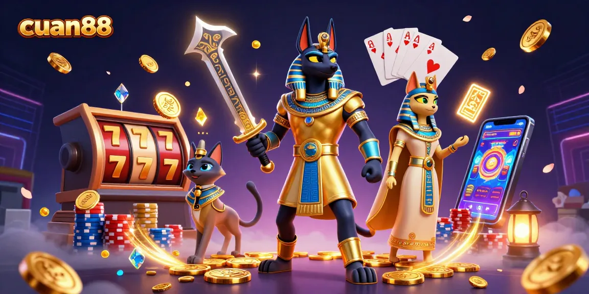 Rasakan keseruan cuan88 dengan mesin slot dan fitur kasino terbaik dalam ilustrasi 3D yang menakjubkan.