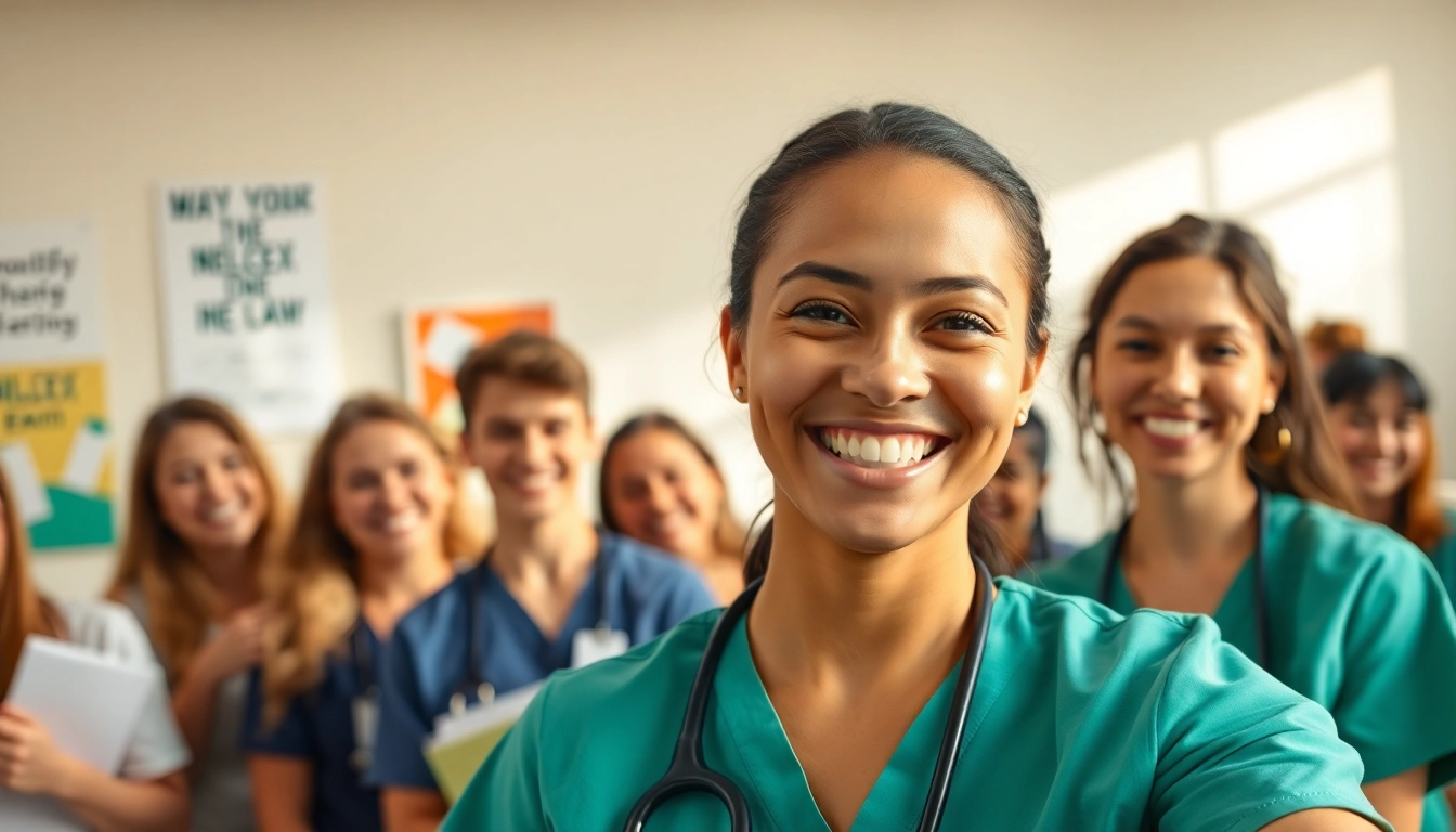 Celebrate with Houston NCLEX review testimonials showcasing nursing student success and joy.