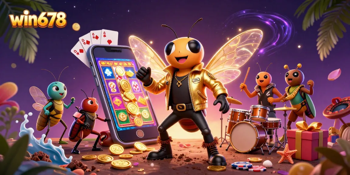 win678 captivates players with vibrant 3D illustrations, showcasing exciting slot games and interactive gameplay.