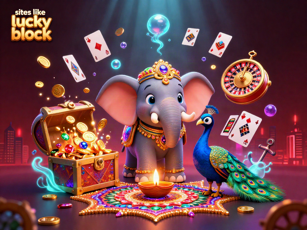 Try out exciting sites like lucky block with vibrant games and stunning bonuses.