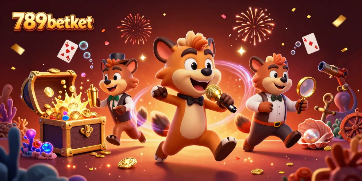Win big with exciting gameplay at 789betket, featuring vibrant casino action and fun characters.