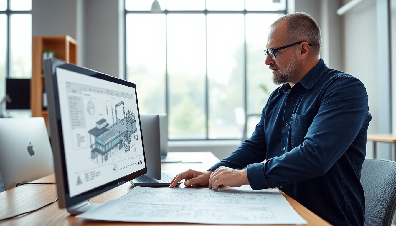 Generating a Plant 3D isometrics drawing by an engineer in a modern workspace.
