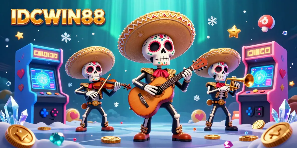 Experience thrilling gameplay at IDCWIN88 with a vibrant mariachi scene full of gaming excitement.