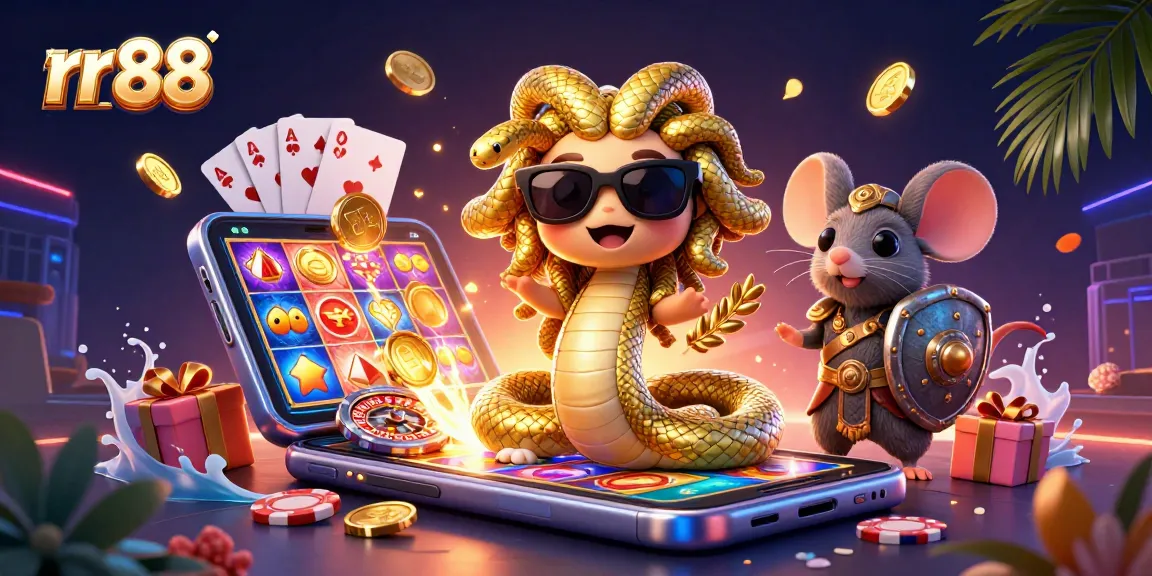 Play thrilling games at rr 88 with vibrant slots and charming characters in an enchanting digital casino.