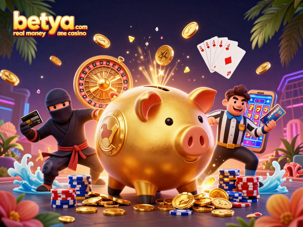 Win big at betya.com real money online casino with an exciting 3D casino showdown!