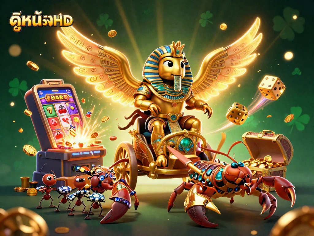การเล่นเกมคาสิโนออนไลน์ดูหนังHD ด้วยเกมสล็อตที่เต็มไปด้วยแสงและสีสัน
