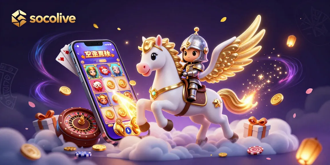 Socolive offers online gambling excitement with a magical 3D gaming adventure.