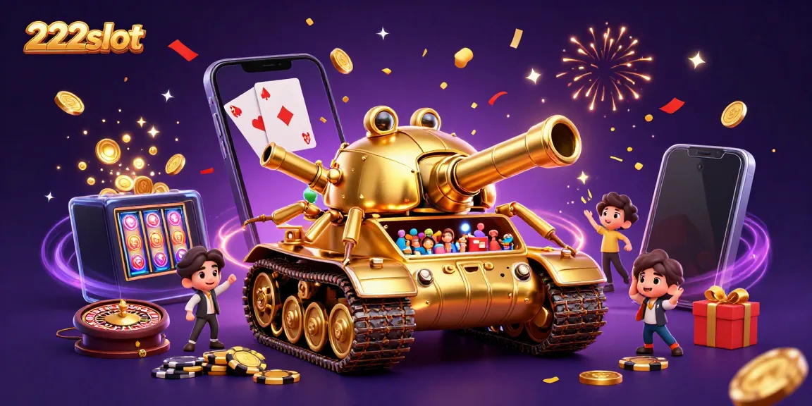 Menangkan hadiah di 222slot dengan mesin slot kreatif dan kasino mini.