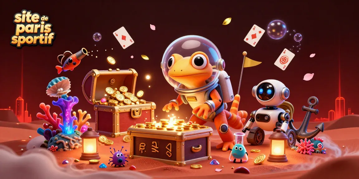 Le site de paris sportif propose une expérience captivante avec des éléments de jeu colorés et une ambiance dynamique.