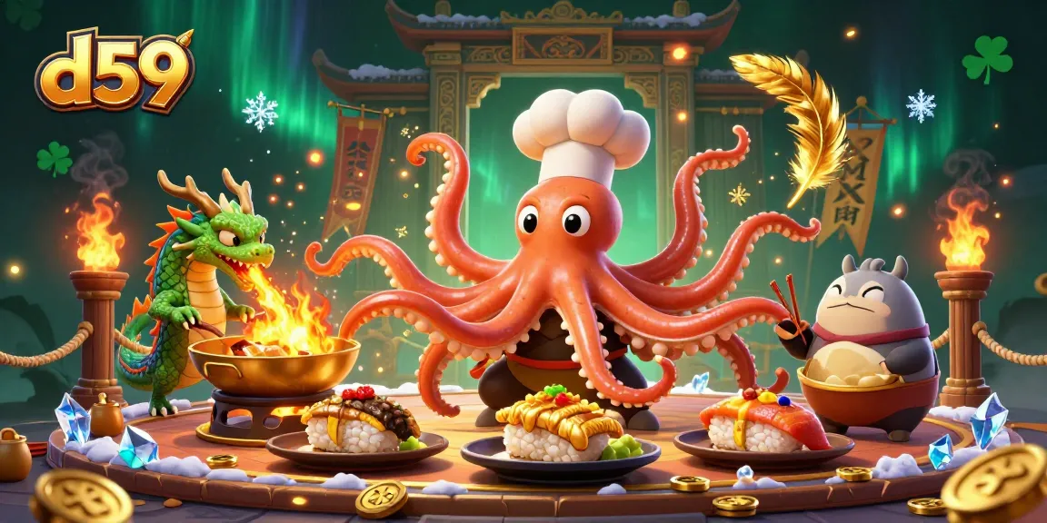 Experience thrilling gameplay at d59, featuring vibrant characters in an energetic casino scene.
