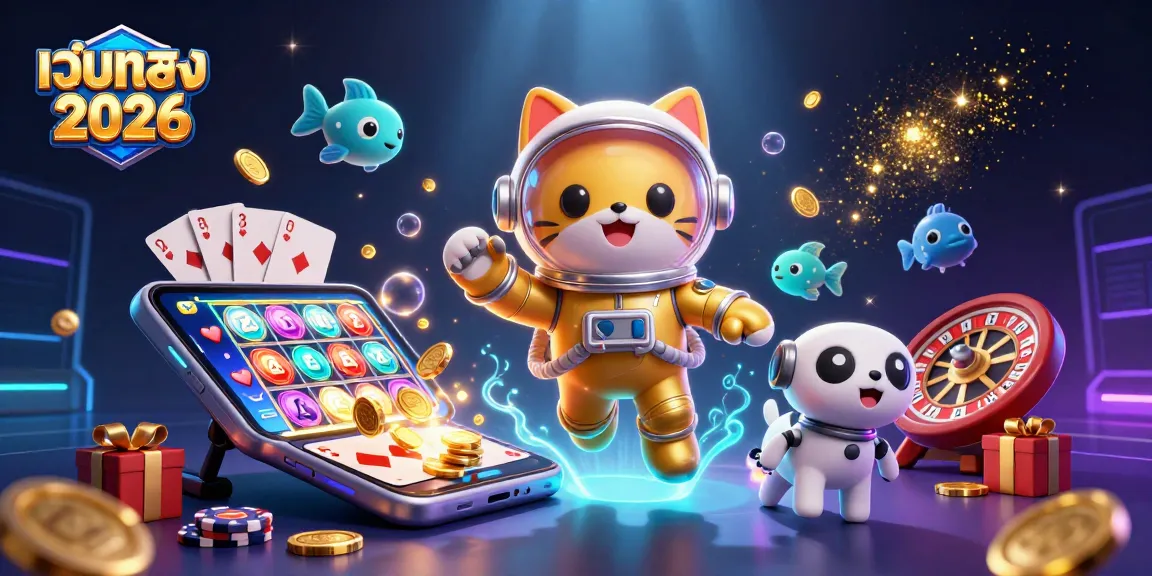 เล่นสล็อตออนไลน์ที่เว็บตรง 2026 สนุกกับเกมแตกง่ายและโอกาสชนะสูง