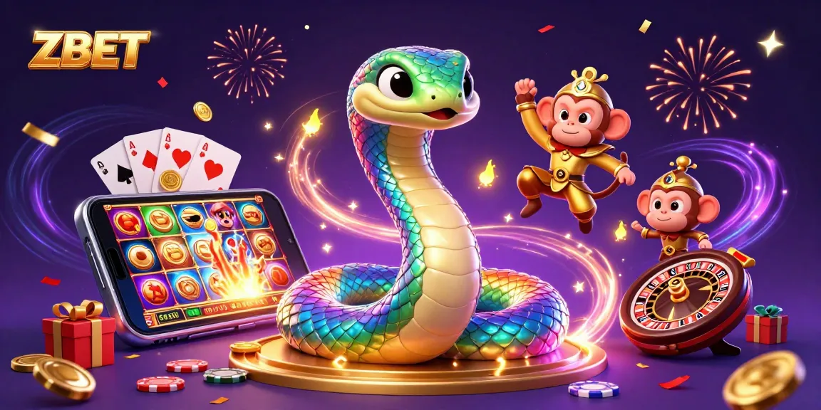 ZBET engages players with vibrant slots and winning moments in a colorful casino world.