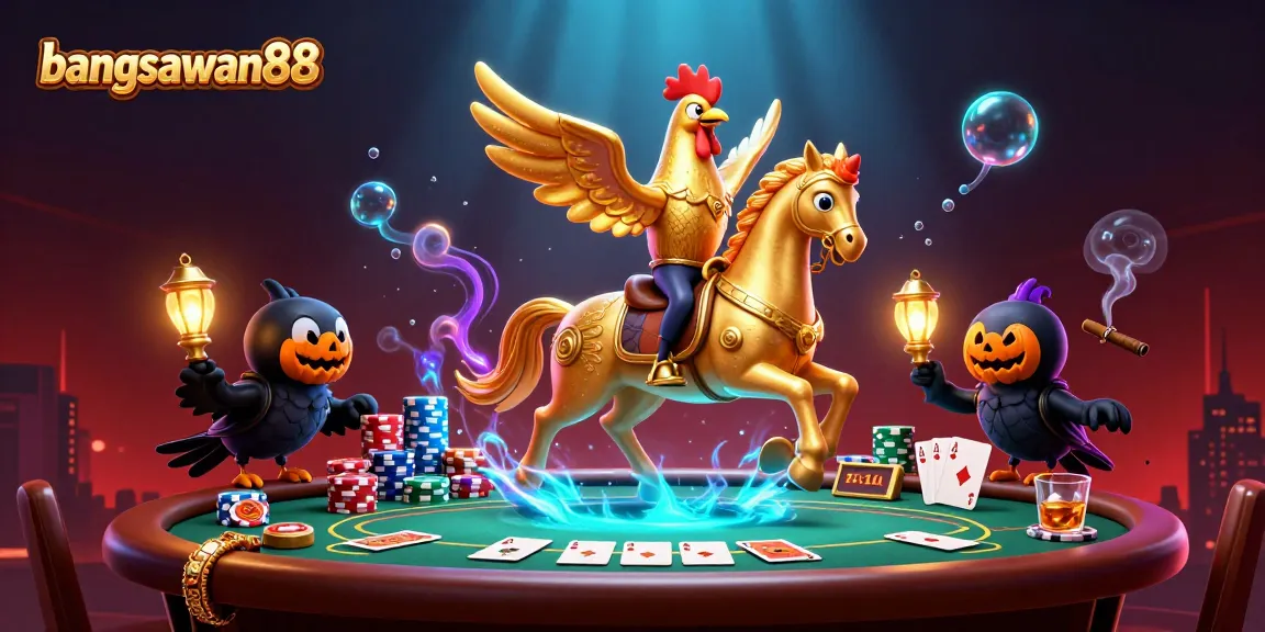 Experience thrilling action with bangsawan88, showcasing a vivid casino scene filled with excitement.