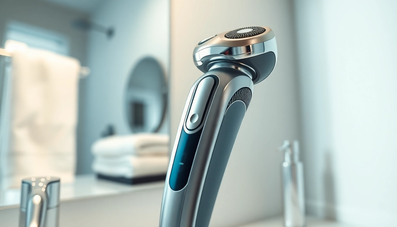 Experience precise grooming with a mini electric shaver featuring sleek design and modern aesthetics.