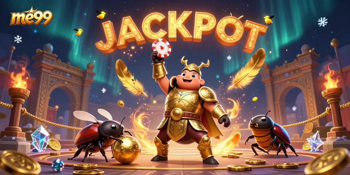 Win big at me99 with the hercules beetle championing casino games and jackpots!