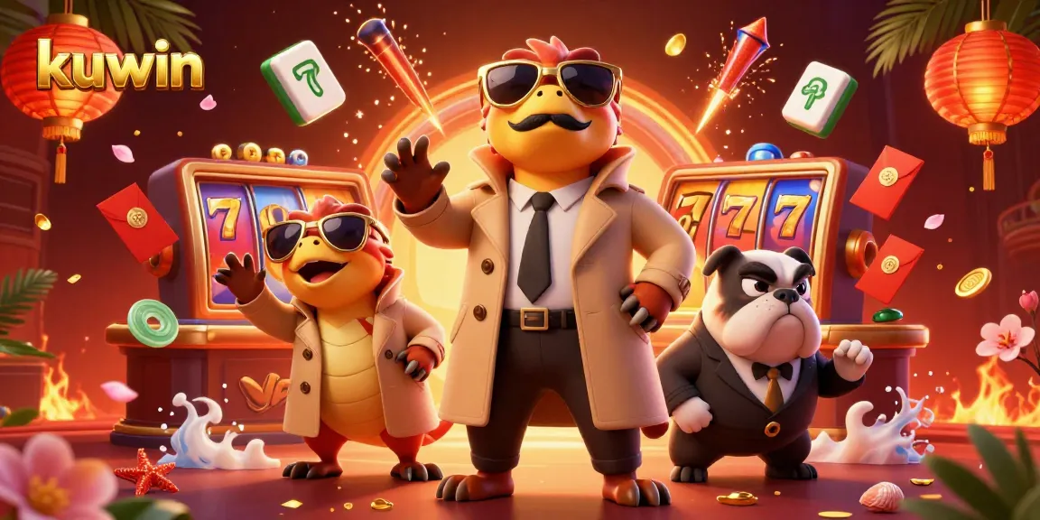 Kuwin online casino welcomes players with exciting slot reels and engaging games